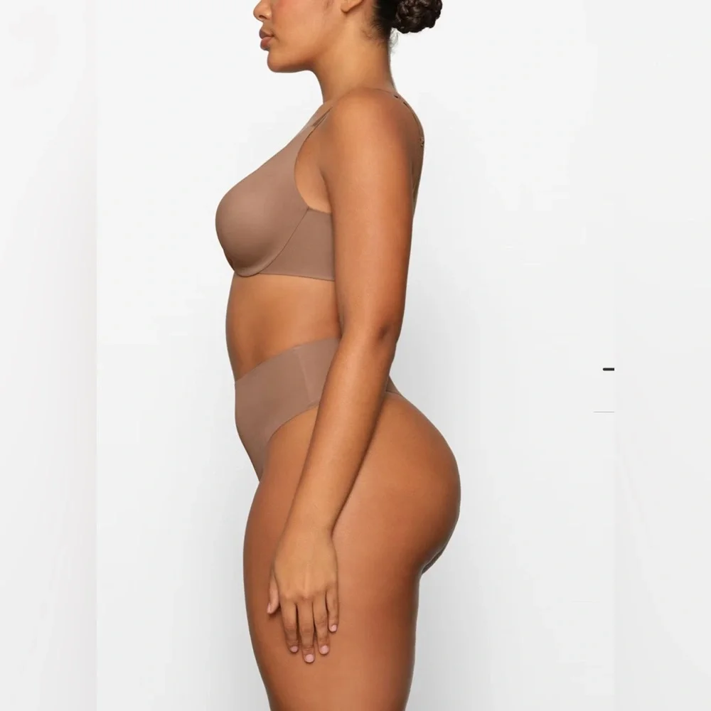 SKIMS SMOOTHING INTIMATES FULL COVERAGE BRA IN SIENNA 30C NWT - Picture 7 of 9